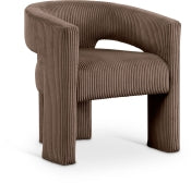 Riz Corduroy Upholstered Accent Chair / Dining Chair