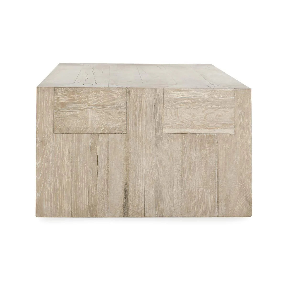 Bristol Solid Wood Rectangle Coffee Table - Aged Cream