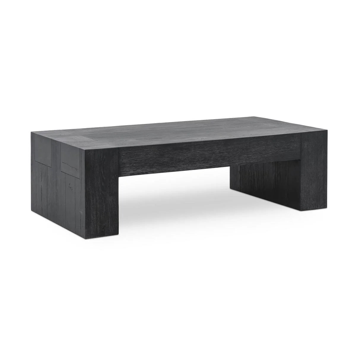 Bristol Solid Wood Rectangle Coffee Table - Aged Black