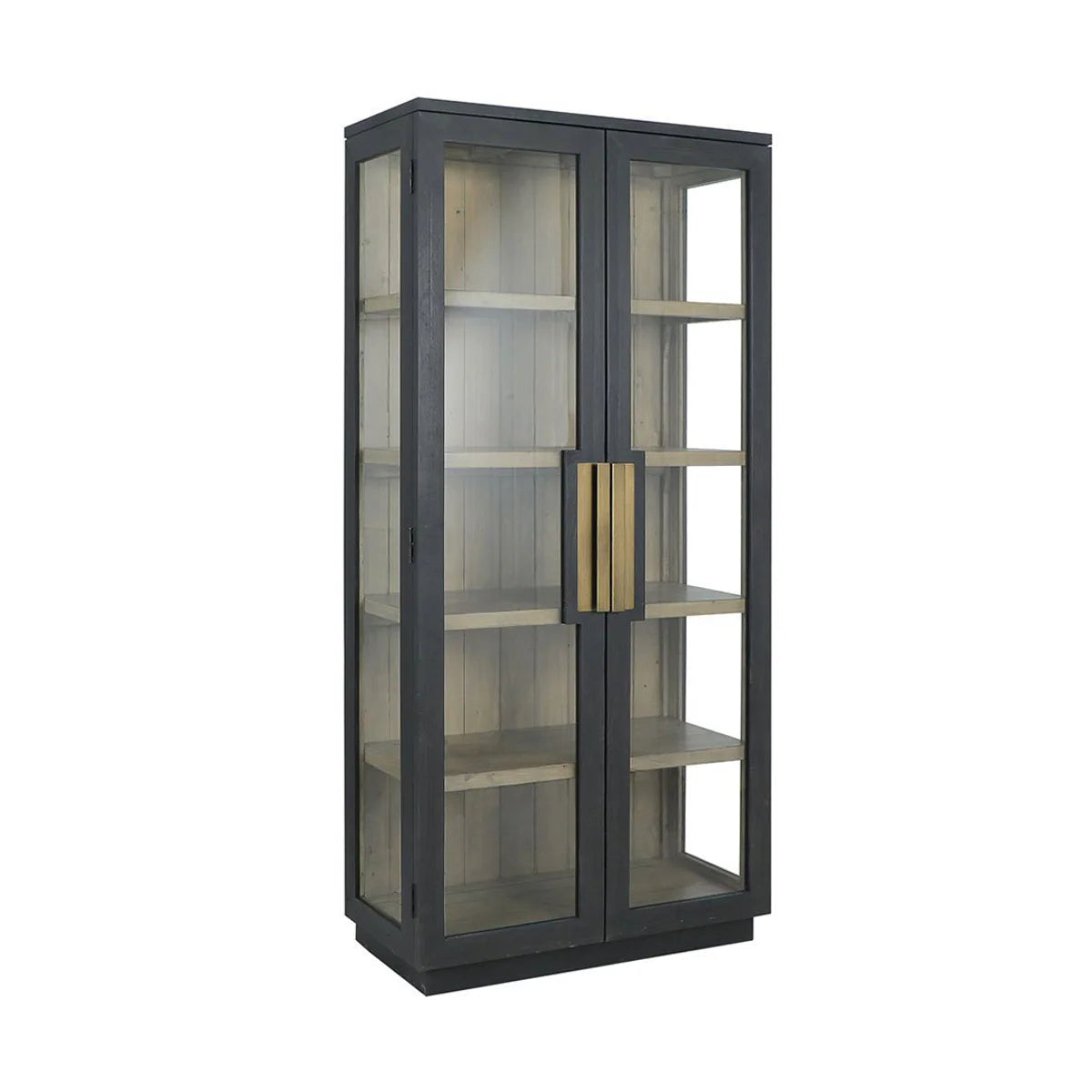 Larson Solid Wood Tall Cabinet