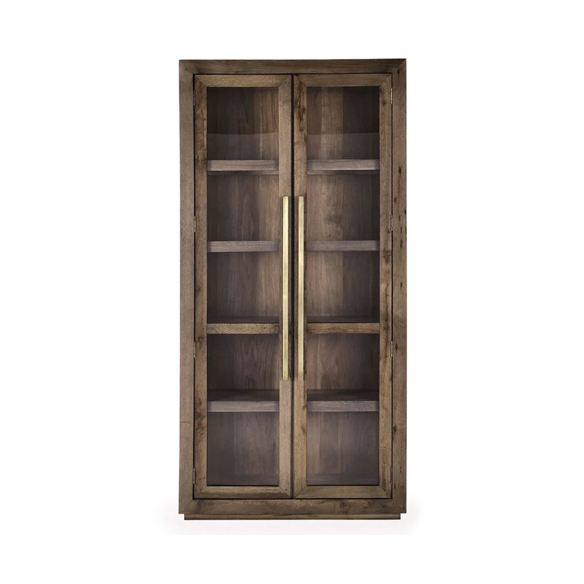 Bradley Solid Wood Tall Cabinet - Landmark Brown