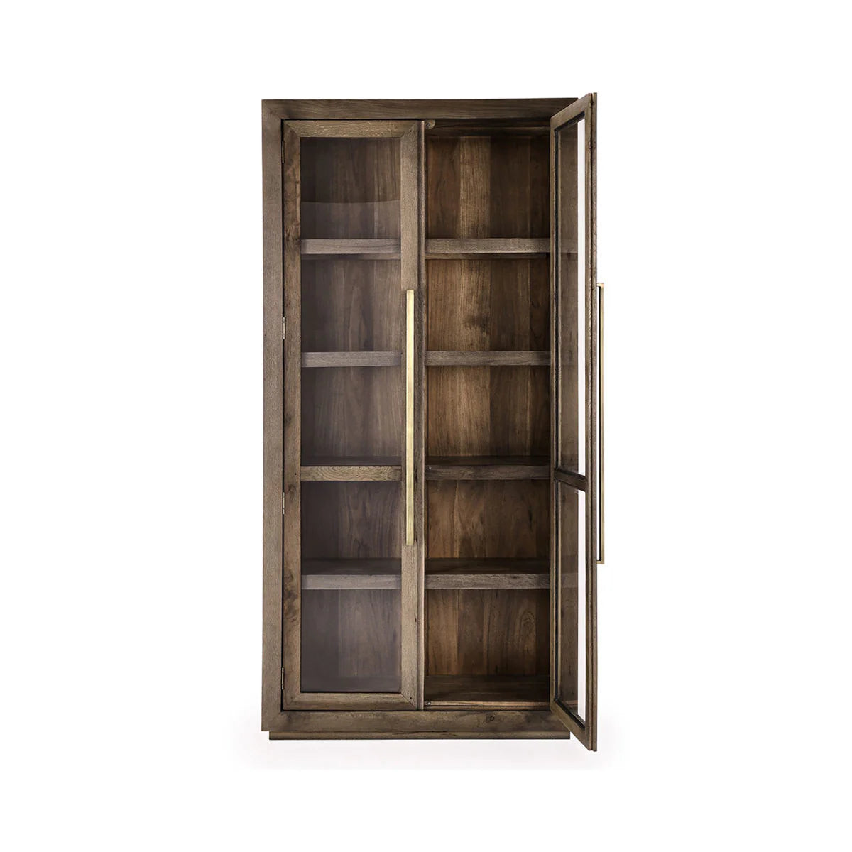 Bradley Solid Wood Tall Cabinet - Landmark Brown