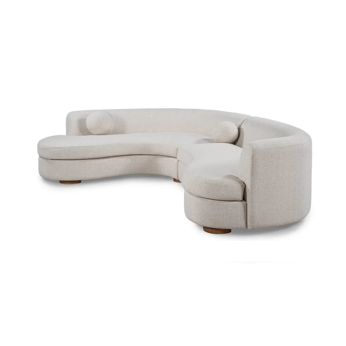 Concord Upholstered Sectional - Ivory