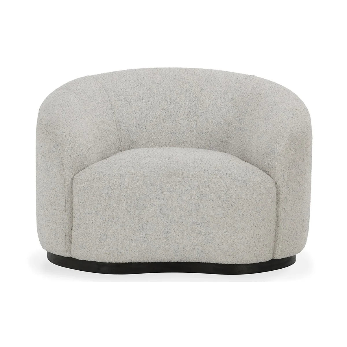 Beverly Upholstered Swivel Chair - Coastal Breeze