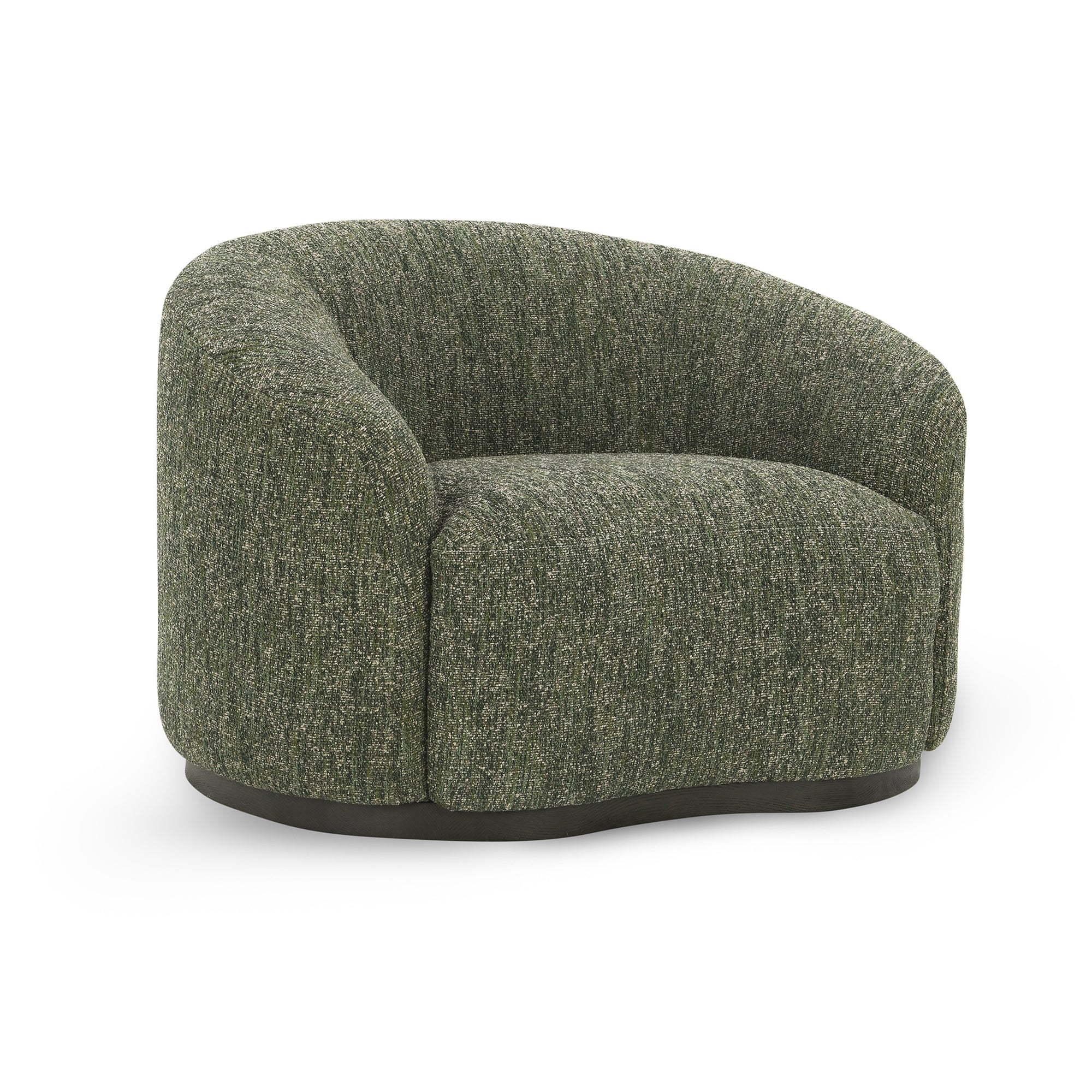 Beverly Upholstered Swivel Chair - Antique Green
