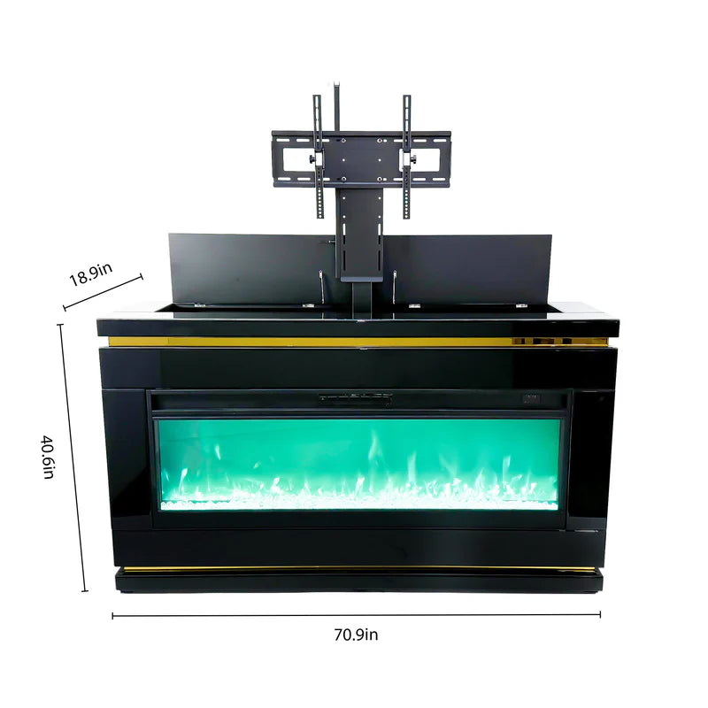 Modern Electric Fireplace TV Stand
