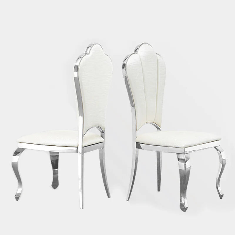 Stainless Steel Dining Chair with PU Material