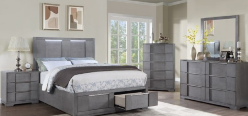 Regulus 4 Pc Queen Bedroom Set