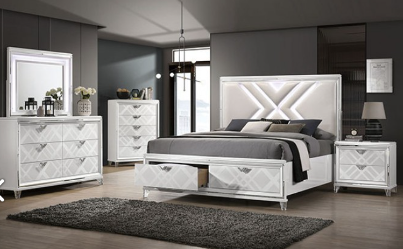 Emmeline 4 Pc Queen Bedroom Set 