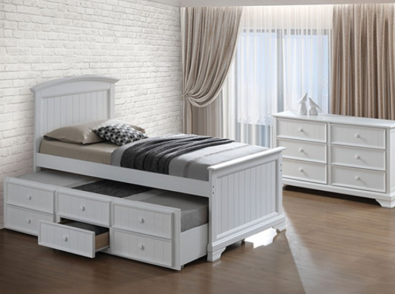 Fanton Captain Bunk Bed - 4 pc set