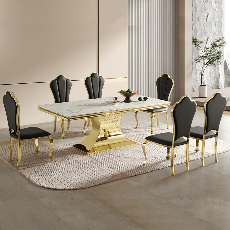 New Design Marble Top Dining Table