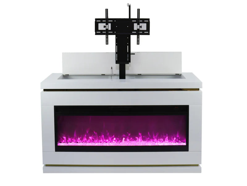 Modern Electric Fireplace TV Stand
