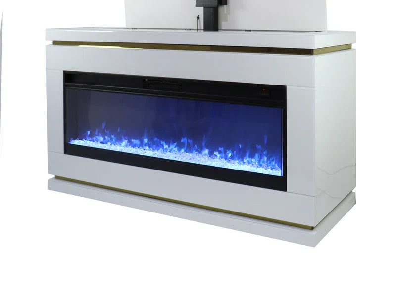 Modern Electric Fireplace TV Stand