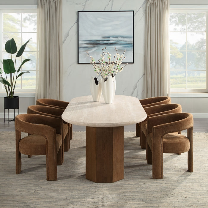 Leonardo Dining Table 5 pc set