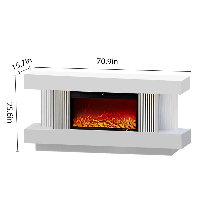 Fiona Electric Fireplace & Electric TV Stand
