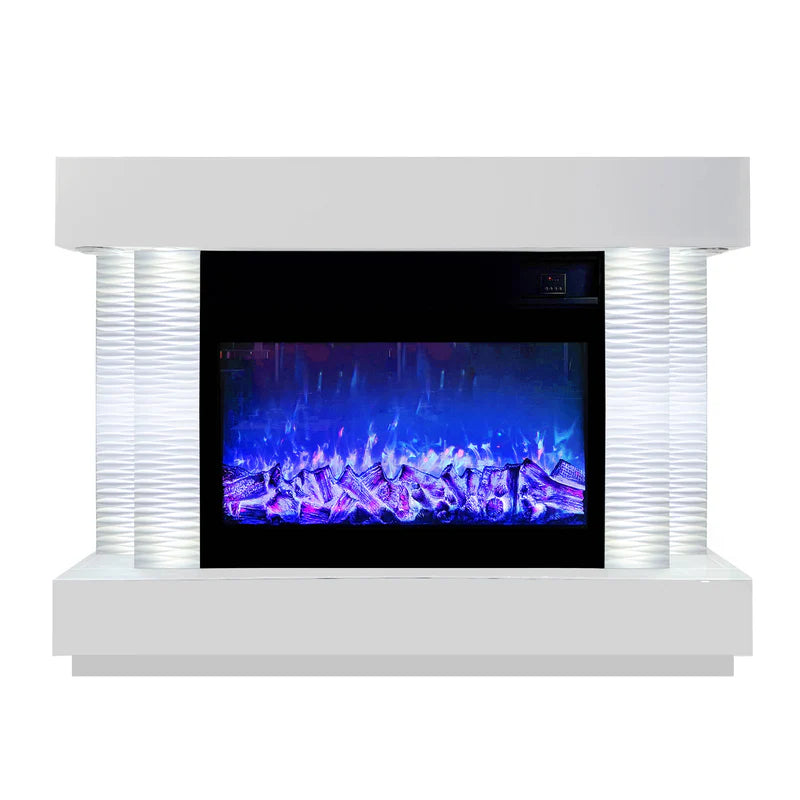 Fireplace with Heating Function & Bluetooth speaker