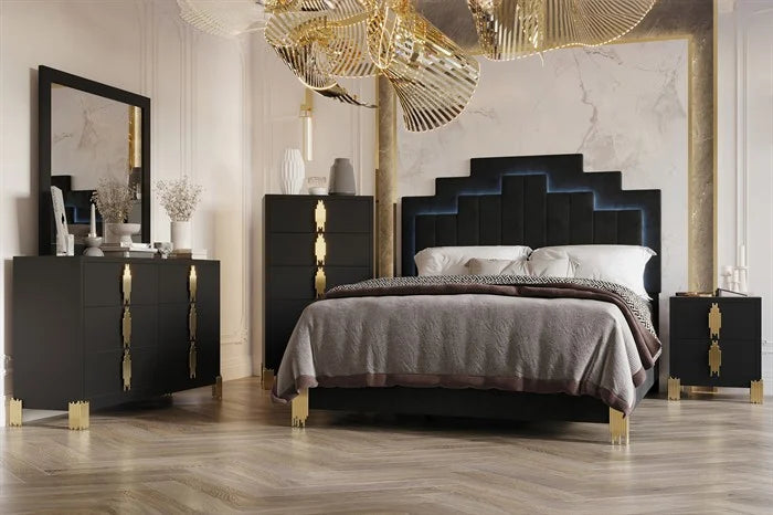 EMPIRE BEDROOM-BLACK
