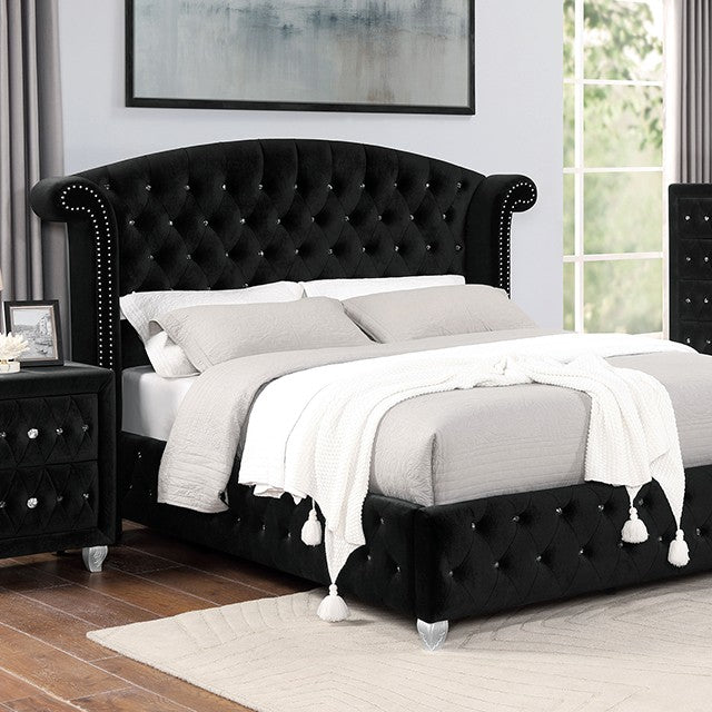 ZOHAR- queen bed frame CM7130BK