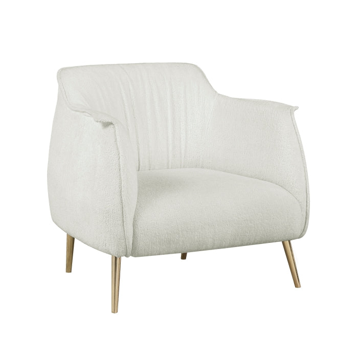 ACCENT CHAIR, WHITE