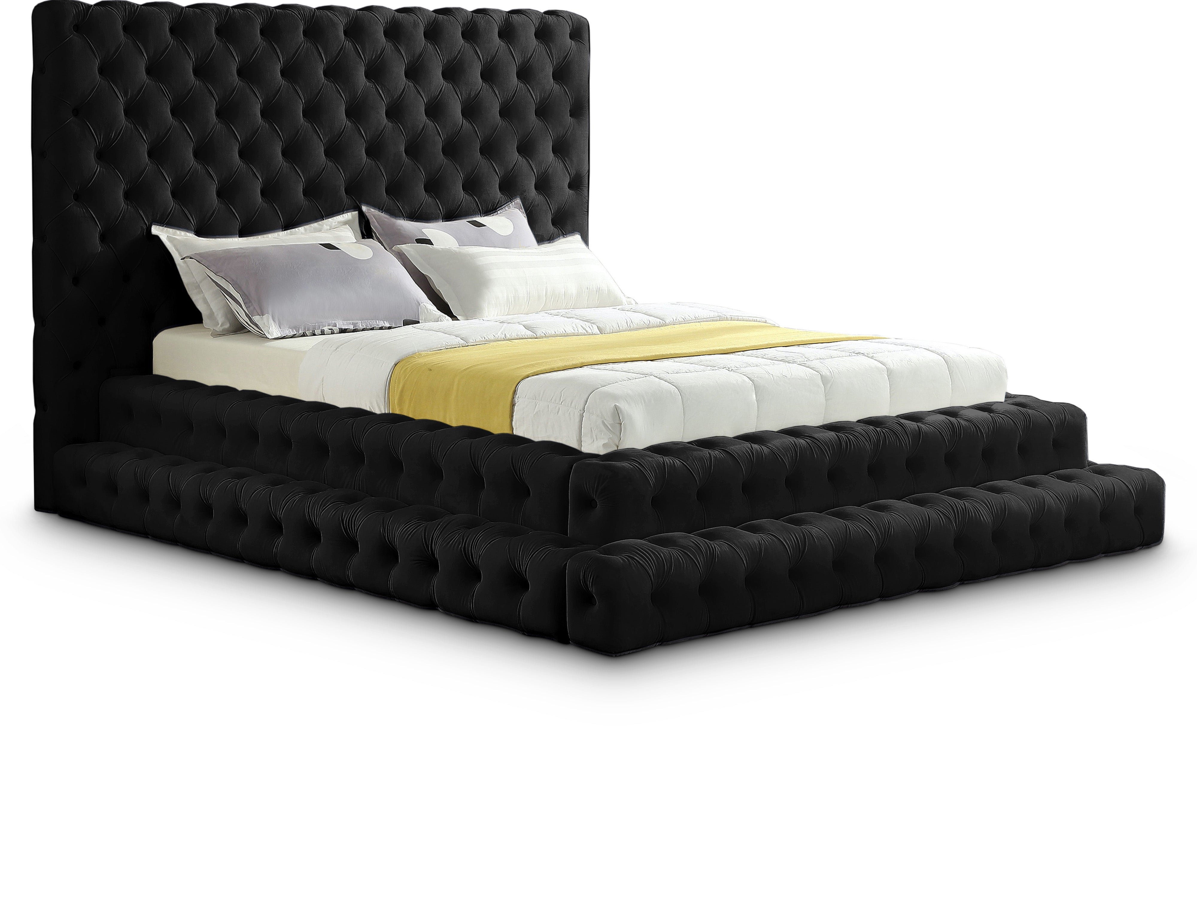 Revel Velvet Bed