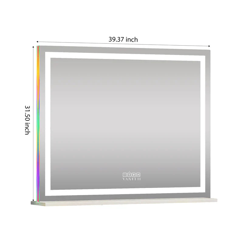 VANITII Luxury Hollywood Glow Vanity Mirror with RGB & Led Light Strip
