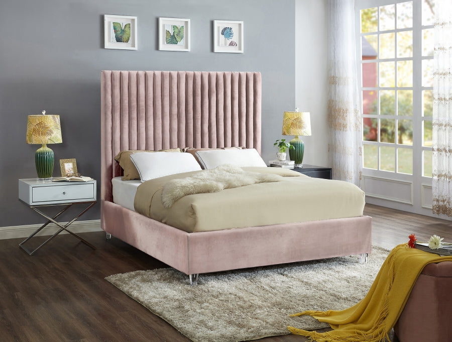 Candace Velvet Bed