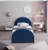 Brody Velvet Twin Bed