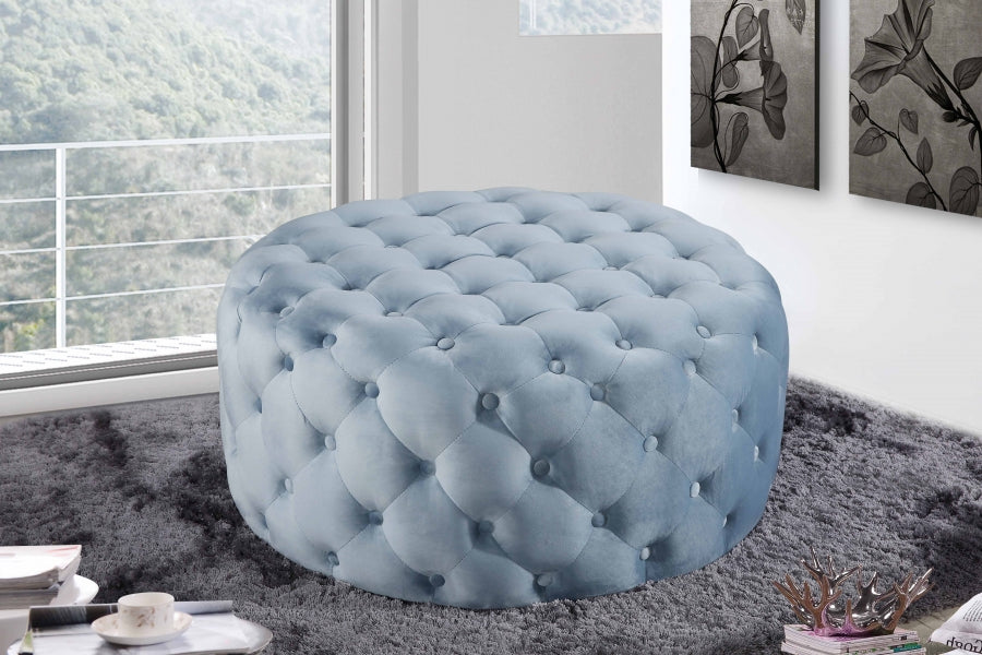 Addison Velvet Ottoman | Bench