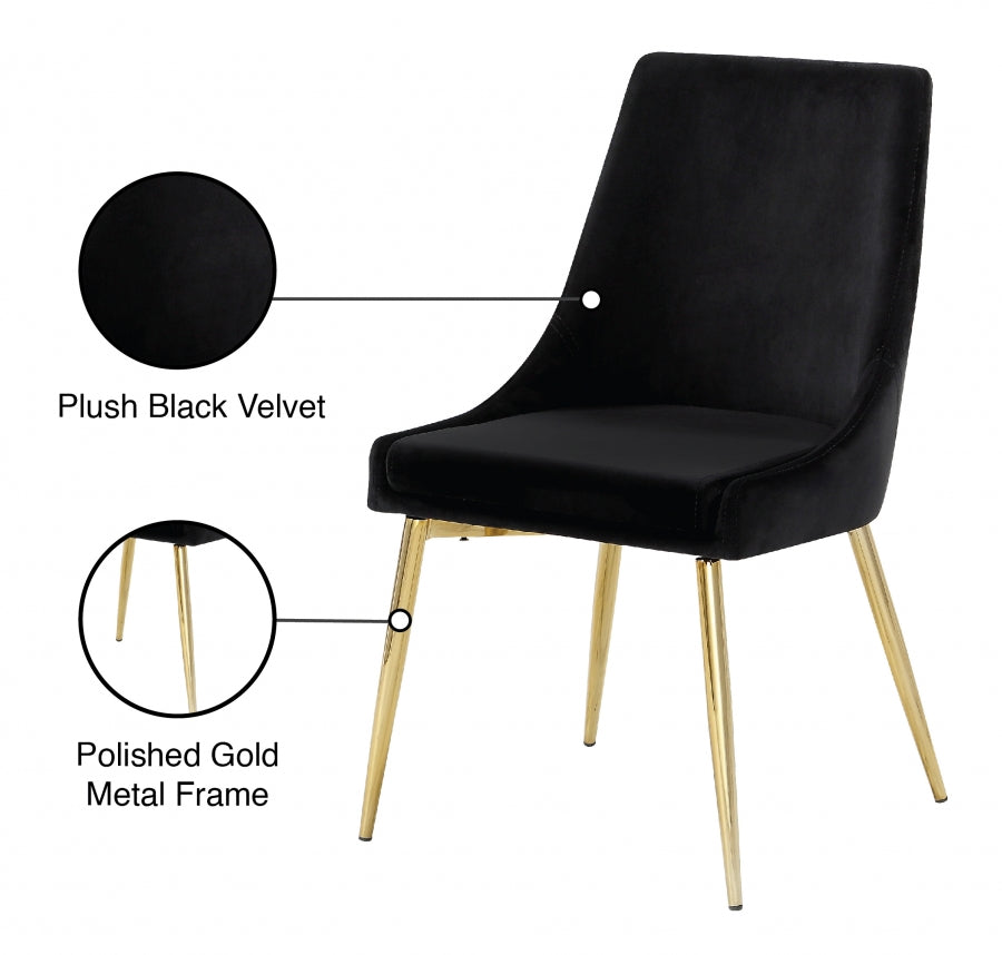 Karina Velvet Upholstered Dining Chair