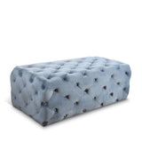 Casey Velvet Ottoman | Bench