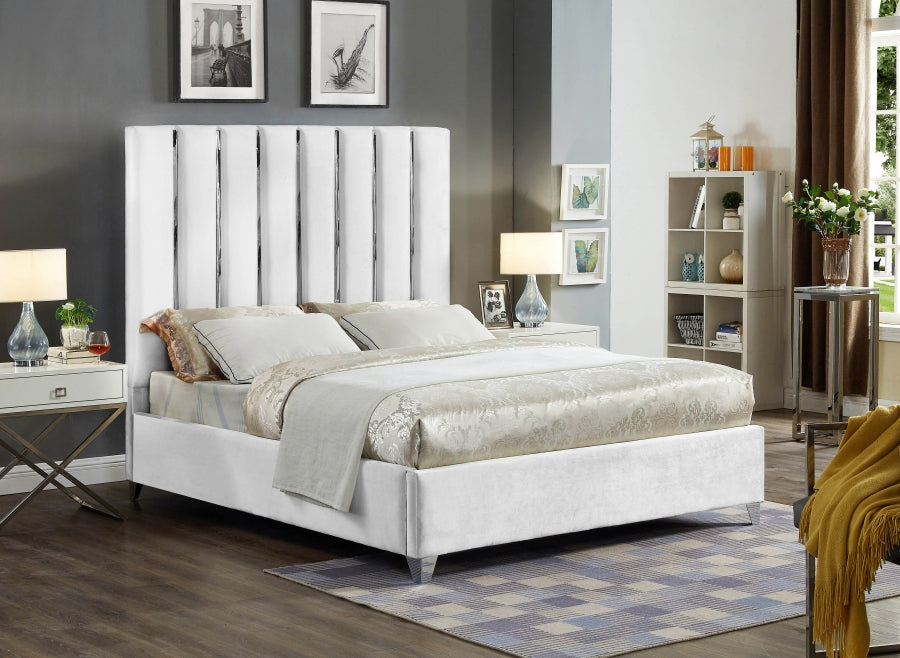 Enzo Velvet Bed