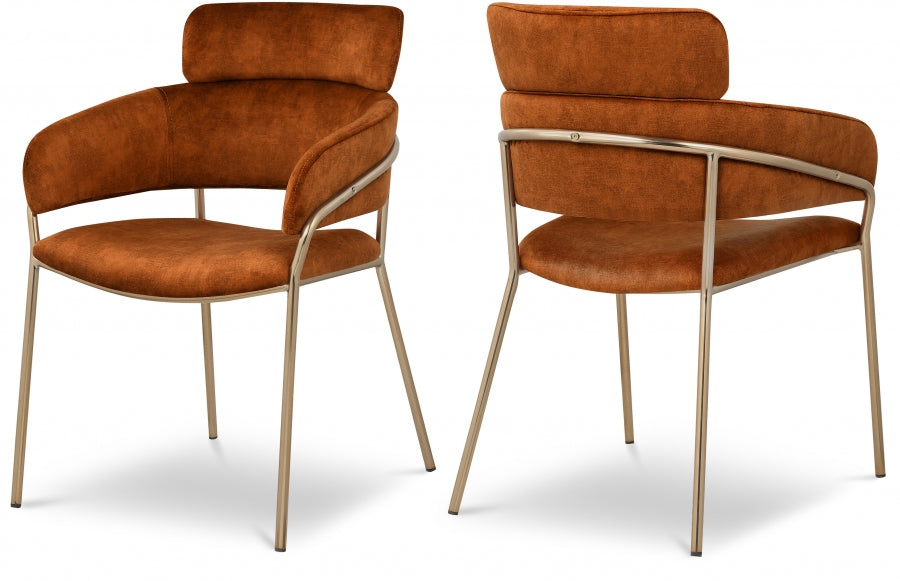 Yara Velvet Dining Chair