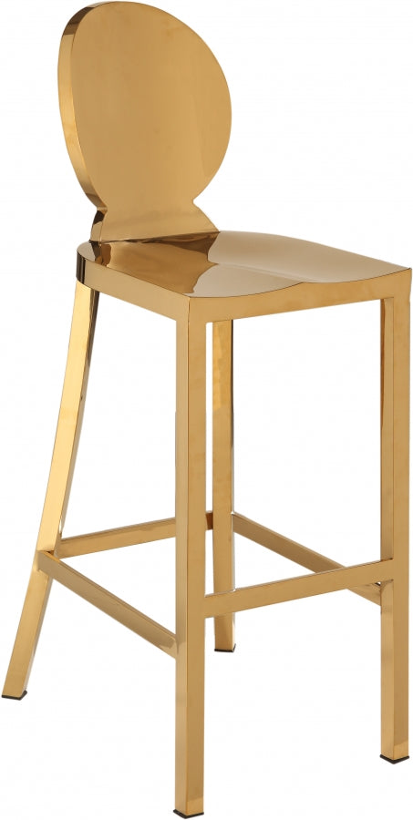 Maddox Gold Stainless Steel Bar Stool