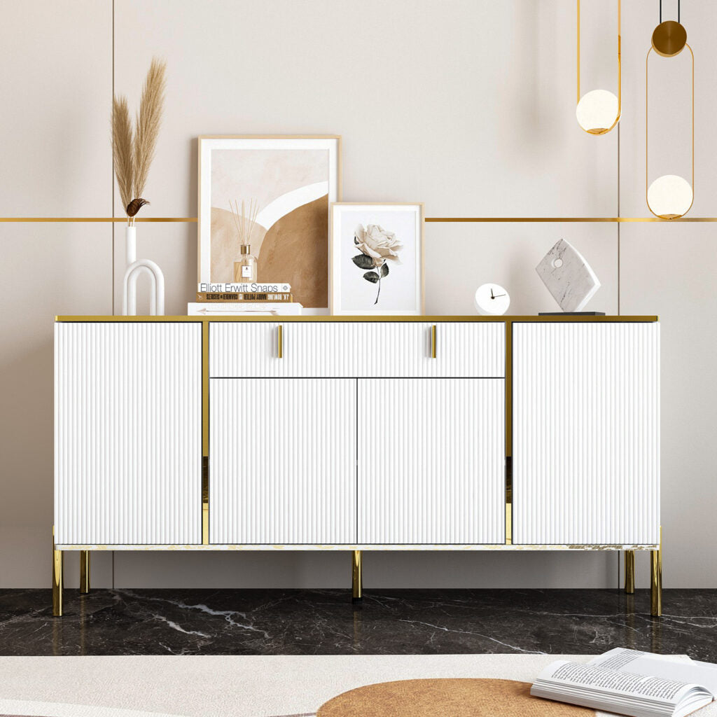 63″ Modern Sideboard Buffet Cabinet