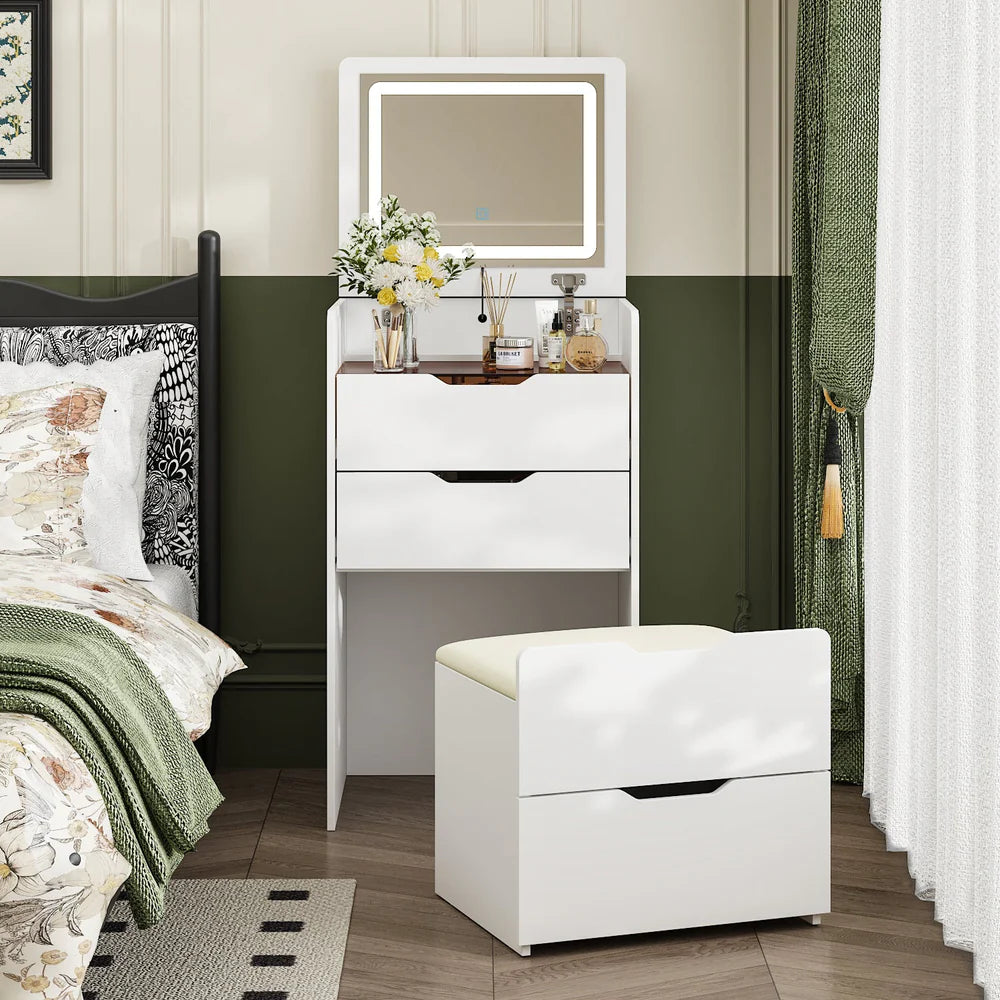In 1 Modern Vanity Desk