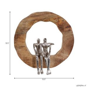 BRYSONDALE BROWN DECOR 13 (IN)
