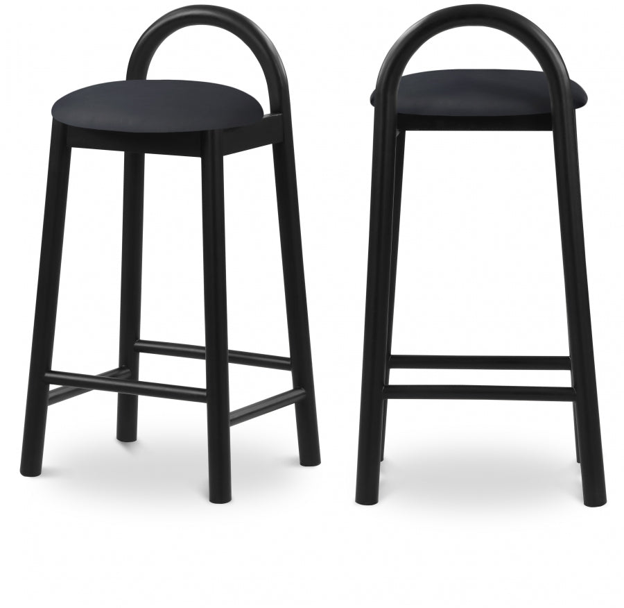 Calvin Faux Leather Counter Stool