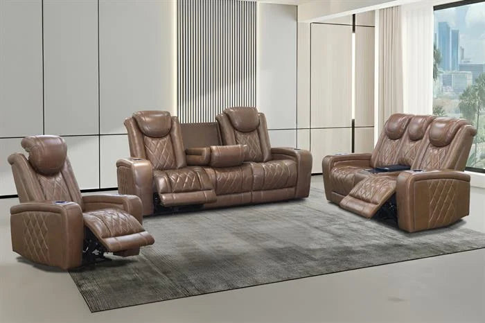 DORIAN LEATHER MOTION-BROWN