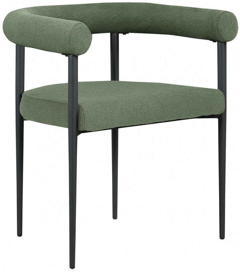 Louie Boucle Fabric Dining Chair