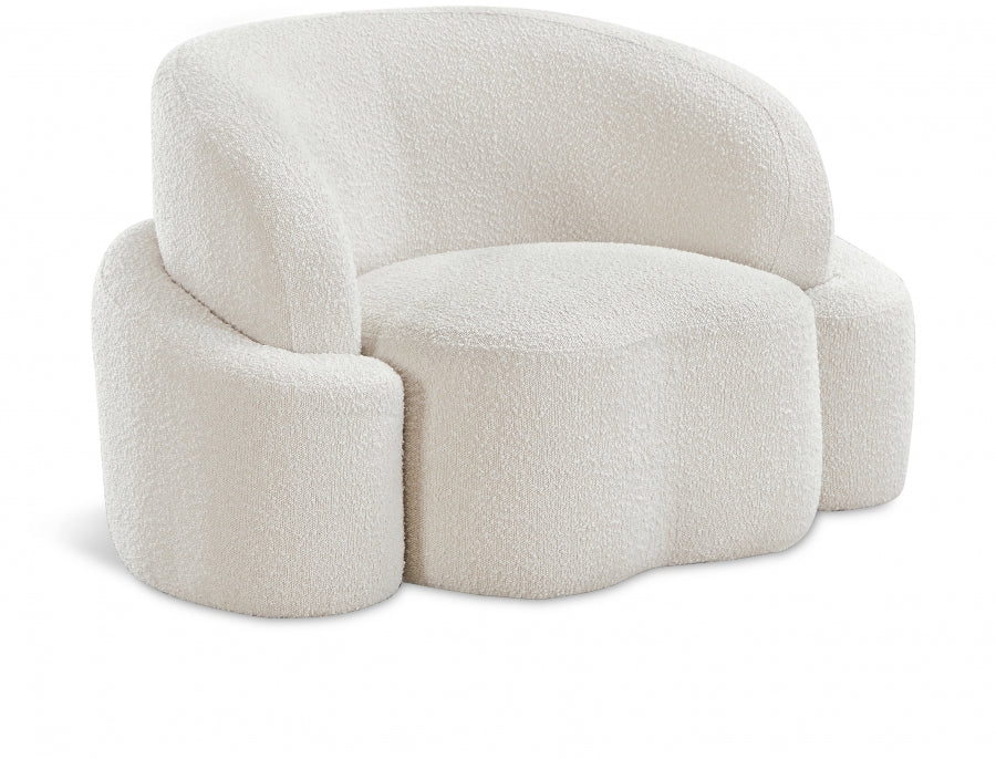 Principessa Boucle Fabric Living Room Chair