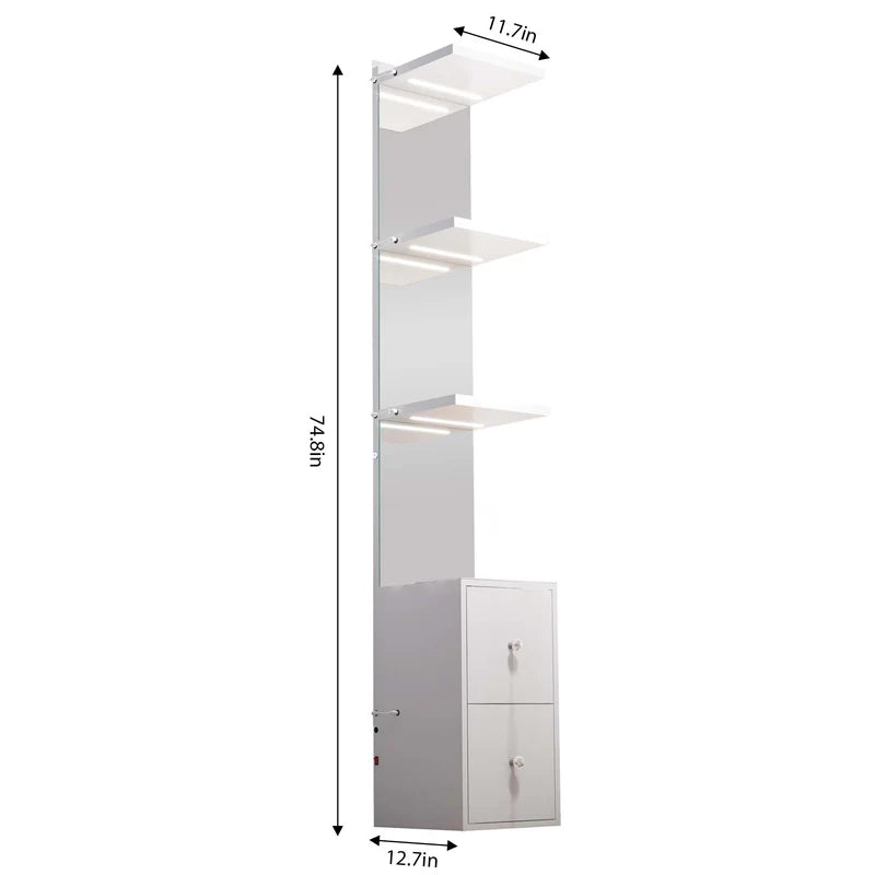 Display Shelves with Led Light