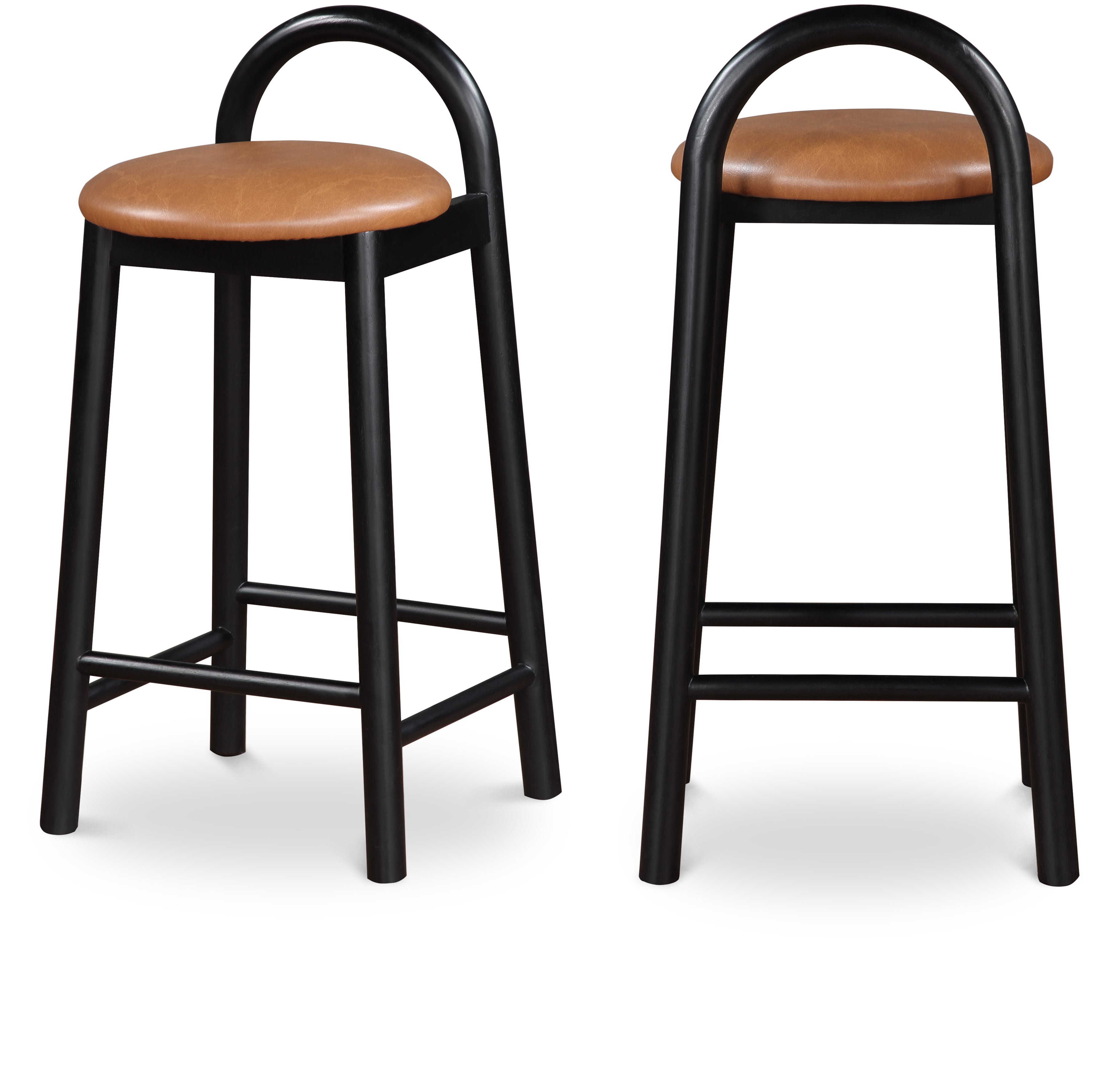 Calvin Faux Leather Counter Stool