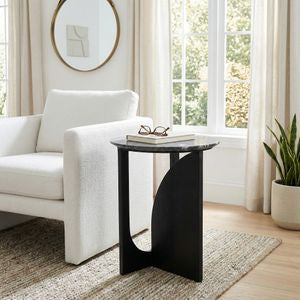 RAMONAWIND BLACK TABLE 22 (IN)