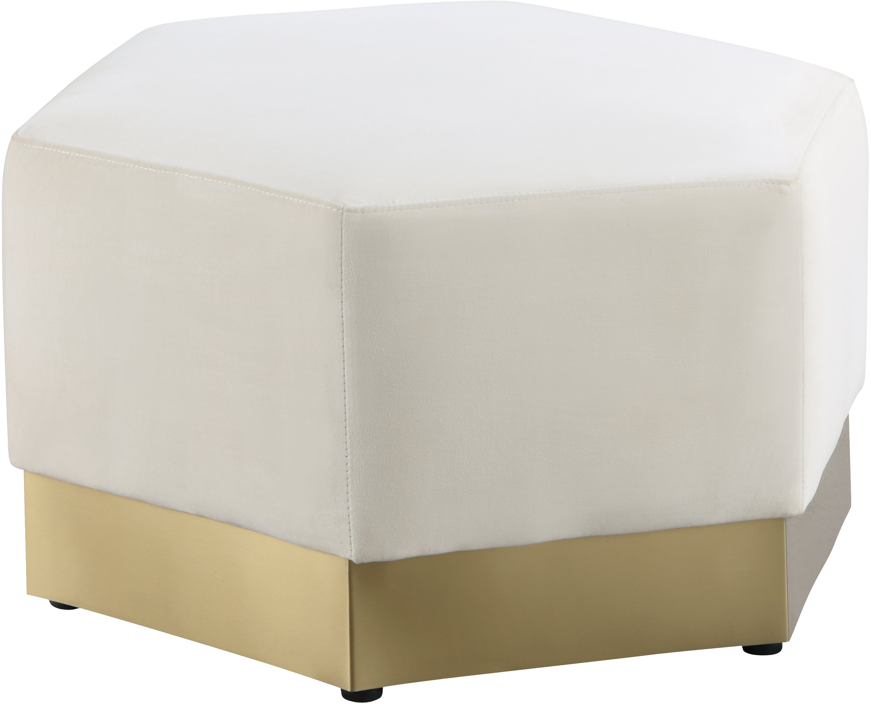 Marquis Velvet Ottoman