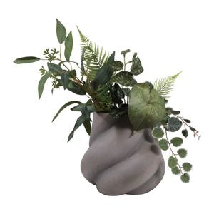 BROGANCREST GRAY VASE 10 (IN)