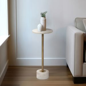 FINCHPARK GOLD ACCENT TABLE 25 (IN)