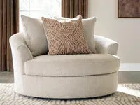 Oversized Swivel Accent Chair