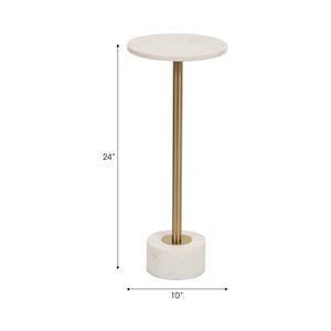 FINCHPARK GOLD ACCENT TABLE 25 (IN)