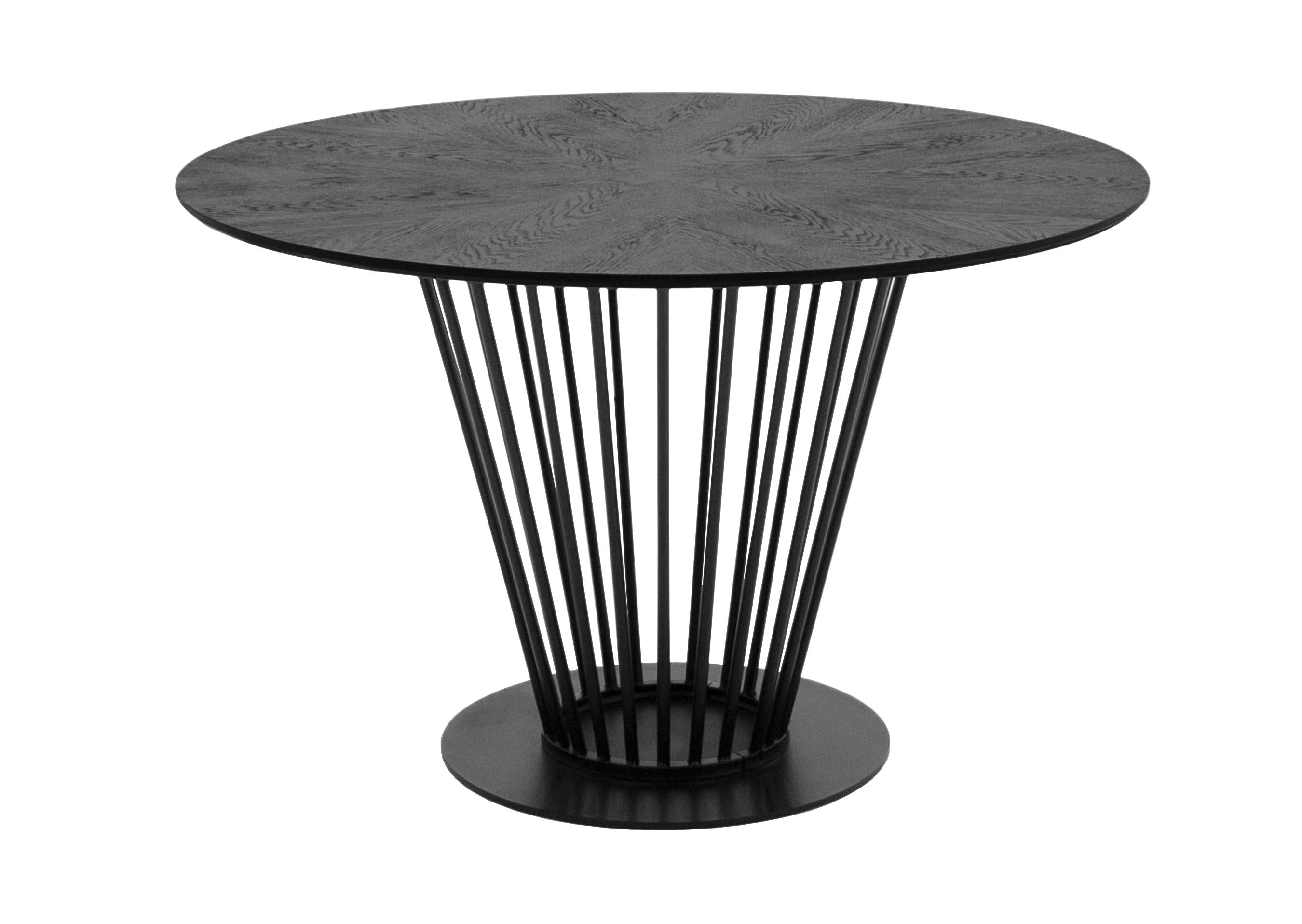 Conroy + Luzerne - Modern Black + Pink Dining Table Set