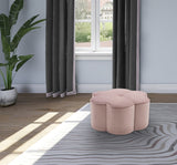 Daisy Velvet Ottoman